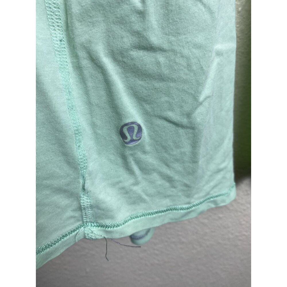 SOLDD💕Lululemon V-neck Long Sleeve jersey Top women size XL Light Green - Picture 3 of 15